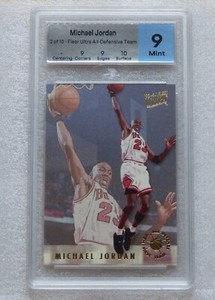 Michael Jordan 1993 Fleer Ultra #2 All-Defensive Team Price Guide  