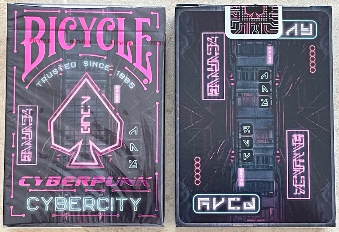 Bicycle サイバーパンク サイバーシティ プレミアム トランプ 1