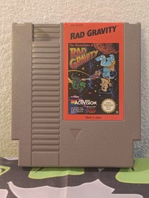 Juego Rad Gravity Nintendo Nes Pal Esp