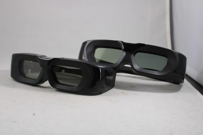 Lot of 2 - 3D Glasses for HC7800 Home Theater Projectors (EY-3DGS-78U)
