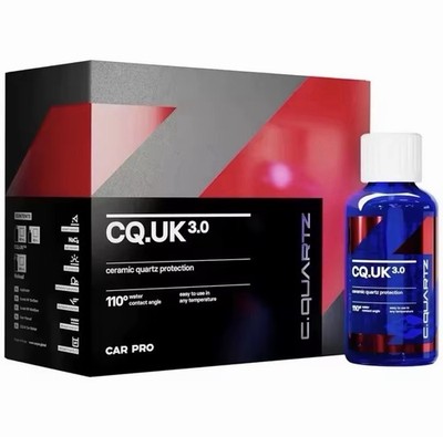 CarPro Cquartz UK 3.0 Ceramic Quartz Paint Coating Kit - 30 ml Nanotechnology