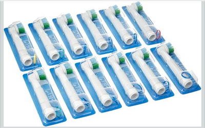 #ad #ad Oral B Precision Clean Electric Toothbrush Head White 12 Pack $30.00