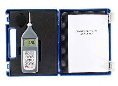 Noise Spectrum Analyzer Digital Sound Level Meter Level Range 25dB~130dB (A)