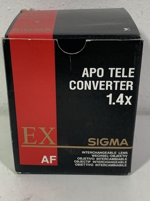 Sigma APO TELE Converter 1.4X  EX For Minolta AF - Very Nice & Clean!