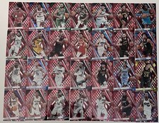 2023-24 Panini Phoenix Red Cracked Ice Prizm Lot of 28 Cards