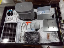 Blütezeit 1400lb Chain Sliding Gate Opener w/Battery/WiFi/Solar Power (Used)