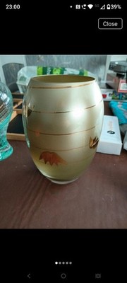  Böhmische Kristall Vase