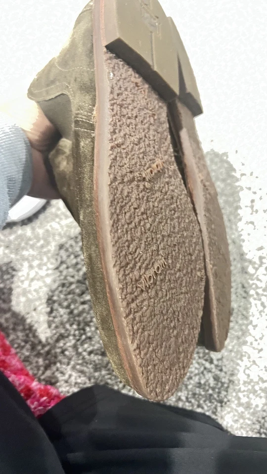 Botines Trask para mujer talla 7,5 Allison Chelsea gamuza oliva zapatos cómodos Foto 4 de 4