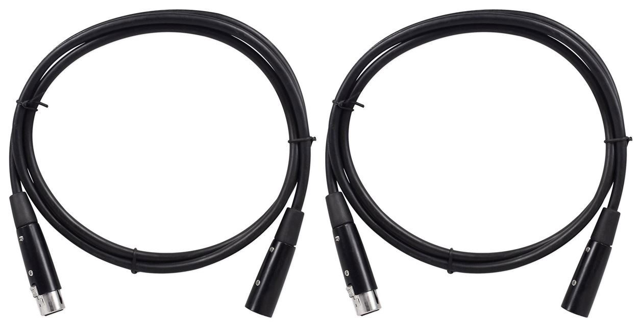 2 Осветительных кабеля Rockville RDX5M5 5 с 5-контактным разъемом DMX-100 медь 3290₽