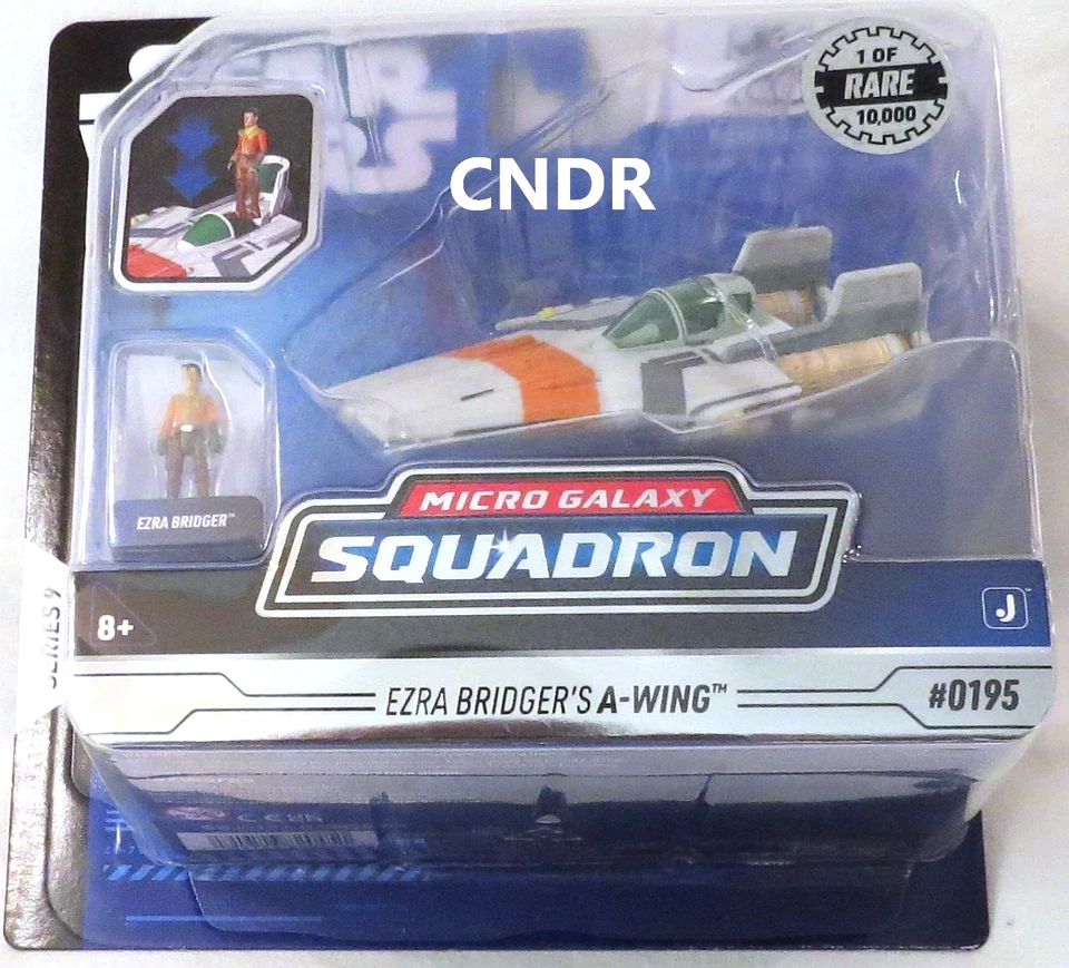 Star Wars Micro Galaxy Squadron *RARE CHASE* Ezra Bridger's A-Wing 1/10000 Ser 9 - Image 2 of 4