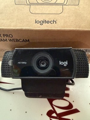 Logitech C922x Pro Stream Webcam   Full 1080p HD Camera Open Box NEW
