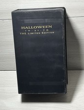 Halloween VHS 2-Tape Orange Box Set 1998 Limited Number 25107/40000