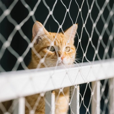 10x33Ft Cat Balcony Net Anti-Fall Fence Mesh Net for Balcony Window Stairs