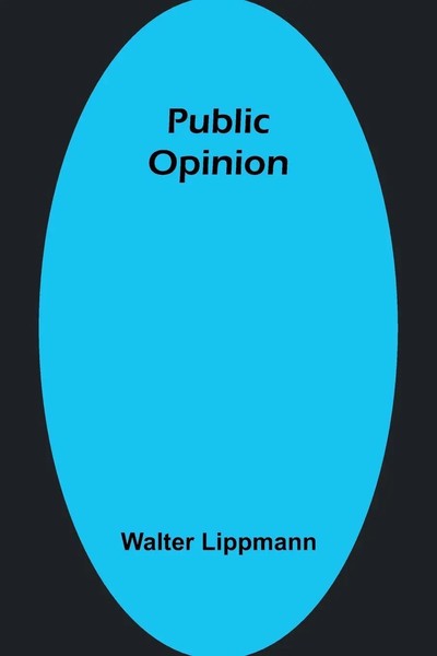 Public Opinion Walter Lippmann Taschenbuch FranzöSisch 2024 Alpha Edition-image
