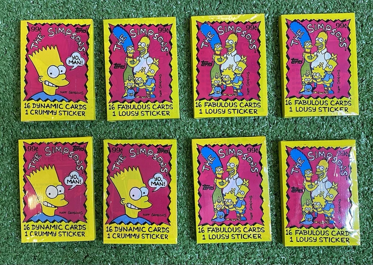 The Simpsons Sealed Non-Sport Trading Card Packs for sale | eBay
