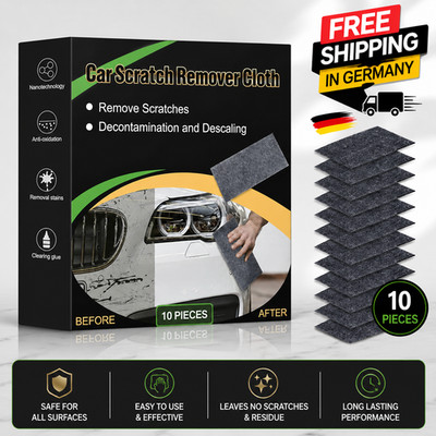 Nano Polix Car Paint Scratch Remover & Polishing Cloth Removes Scratches (10 pc)