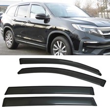 Tinted Window Sun Rain Visors Vent Guard Deflector Shade Compatible with 2016-20
