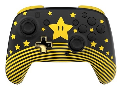 Turtle Beach 231855 NSW REMATCH CONTR SUPER MARIO STAR Gelb-Gold-Schwarz