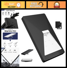 Mini Protective Cover for Satellite Dish - Liquid Silicone Case with Black Stick