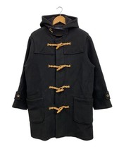 Polo Ralph Lauren 90S/Made In Usa/Toggle Coat/Duffel Coat/M/Wool/Blk 3446