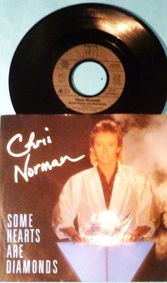 CHRIS NORMAN -  SOME HEARTS ARE DIAMONDS / TILL THE NIGHT WE`LL MEET AGAIN  USED