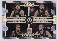 2025 Contenders EuroLeague Quads Playoff 51/125 Shengelia Hackett Belinelli #17