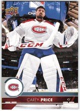 2017-18 UD Upper Deck Series 1 OVERSIZED Carey Price #102 Montreal Canadiens