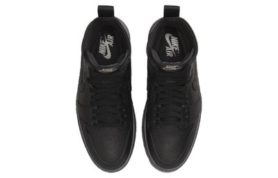 Size 9 - Air Jordan 1 Brooklyn High Triple Black W for sale online