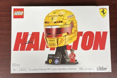 LEGO Editions Scuderia Ferrari HP Lewis Hamilton Helmet 43022 F1 Building Set