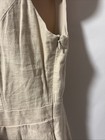 Banana Republic Womens Linen Blend Wide-Leg Sleeveless Jumpsuit 10 Beige — photo 3