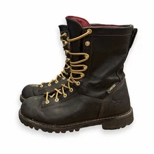 Georgia Boot Leather Logger Men’s 10 G8040 Goretex