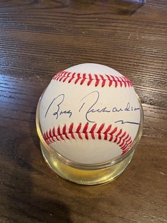 BOBBY RICHARDSON YANKEES SIGNED BASEBALL
