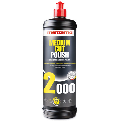 Menzerna Medium Cut Polish 2000 - 1l Car grinding Autopolitur Schleifpolitur