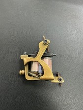 Custom brass frame liner tattoo machine