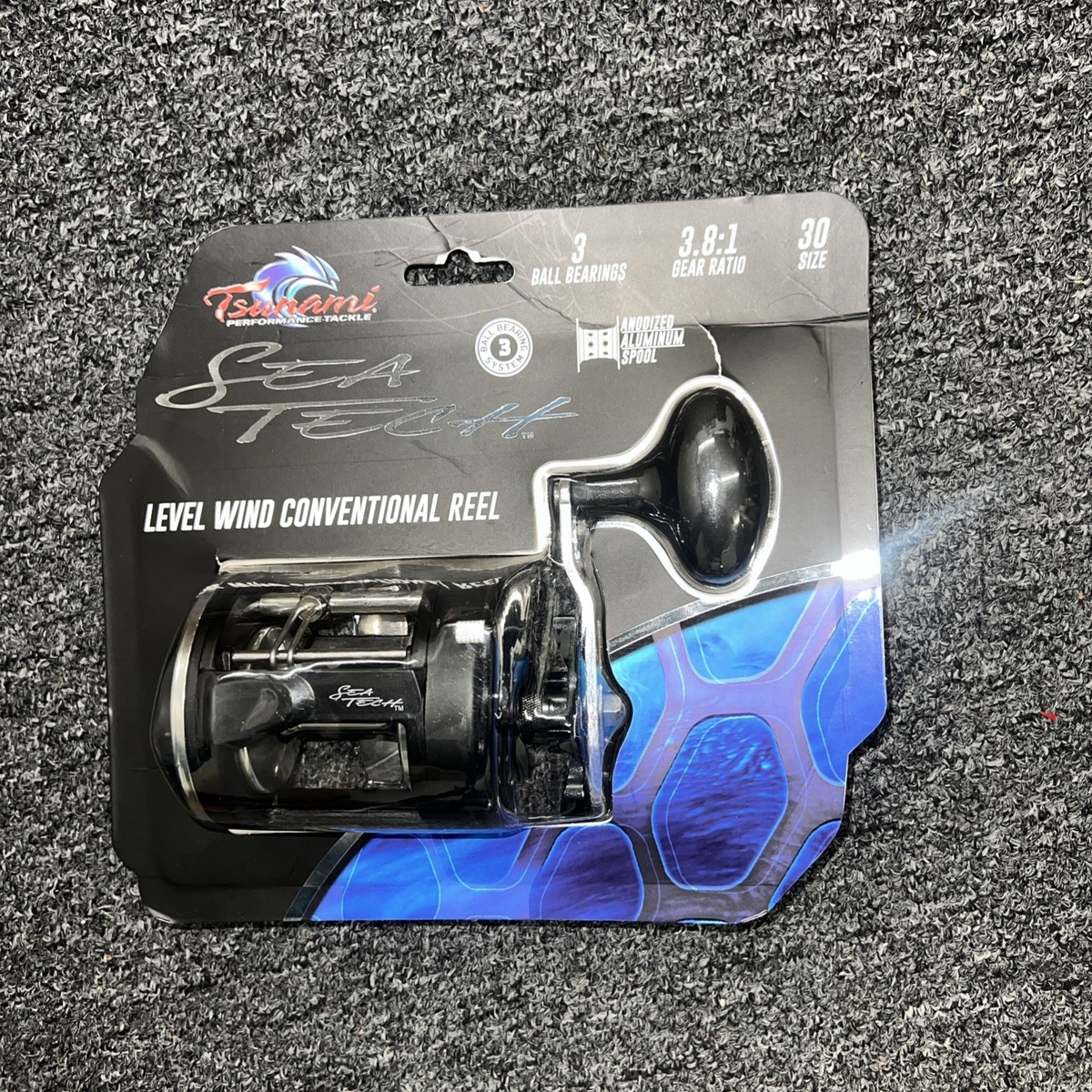 Tsunami Sea Tech Level Wind Conventional Reel Size 30 (TSSEA30LW-C