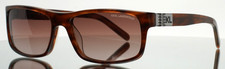 KARL LAGERFELD KL783S 044 Brown Horn Mens Rectangle Full Rim Gradient Sunglasses