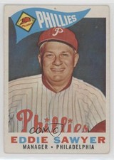 1960 Topps Eddie Sawyer #226 07u9