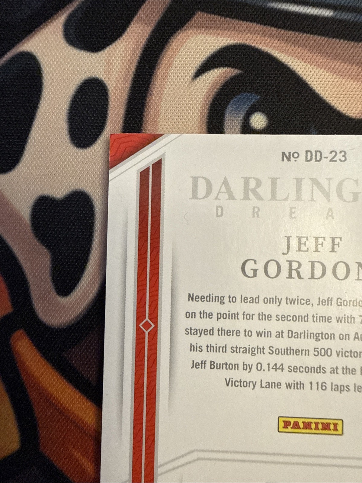 2024 Panini National Treasures Racing Darlington Dreams Jeff Gordon 1/1 view 9