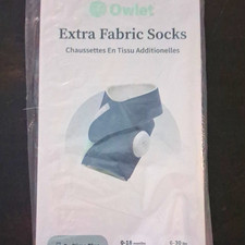 Owlet Hypoallergenic Ankle Socks Blue Size 0 To 18 Months Unisex Baby