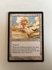 Alabasterdrache Wetterlicht Magic Karte  MTG deutsch (Alabaster Dragon)