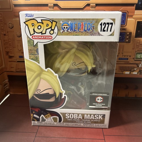 Funko Pop! Figura Vinilo Exclusiva Cáliz Máscara Soba One Piece 1277 con Protector - Imagen 1 de 6