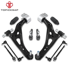 10Pc Front Lower Control Arms Suspension Kit 2018-2020 Chevrolet Equinox Terrain