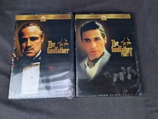THE GODFATHER and THE GODFATHER PART II Widescreen Edition DVD Lot - NEW  SEA