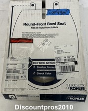 Kohler Layne  Quiet-Close  Round-Front Toilet Seat   White K-REC35828-A-0 