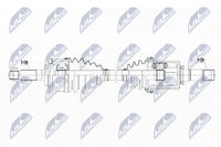 Antriebswelle NTY NPW-FR-088 FüR Ford Ranger TKE Ecoblue 4X4 Tdci