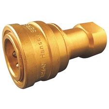 Hansen B6hp31 Hydraulic Quick Connect Hose Coupling, Brass Body,