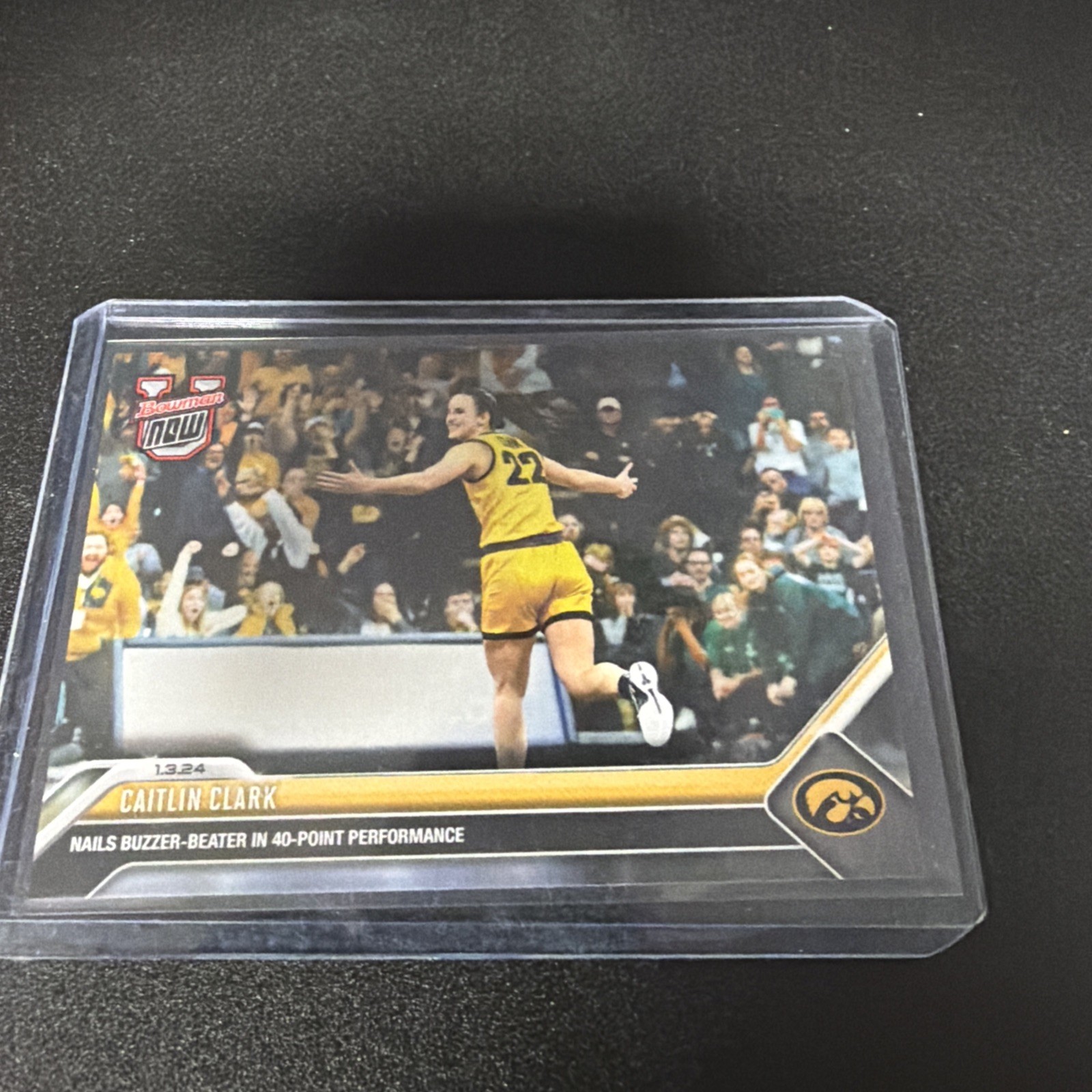 2023-24 Bowman U University Now #26 Caitlin Clark Base Card (Quantity)