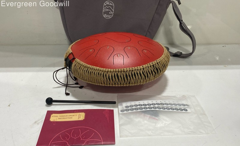 Steel Tongue Drum 14" Diameter W/ Bag