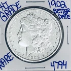 1902 MORGAN SILVER DOLLAR AUTHENTIC HI GRADE U.S. MINT COIN FREE SHIPPING 4794