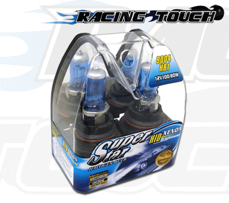 Super Xenon White 9004 100/80w HID High Low Beam Bulbs - Picture 1 of 2